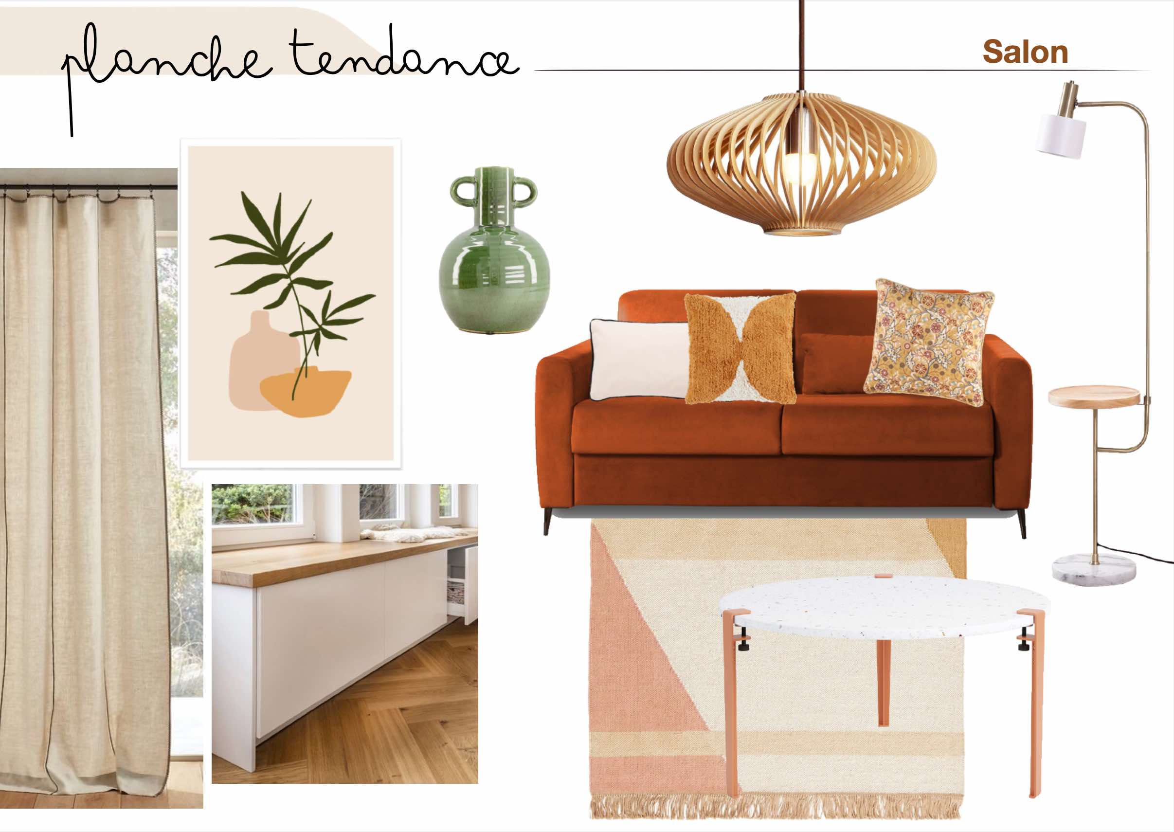 Planche tendance Salon