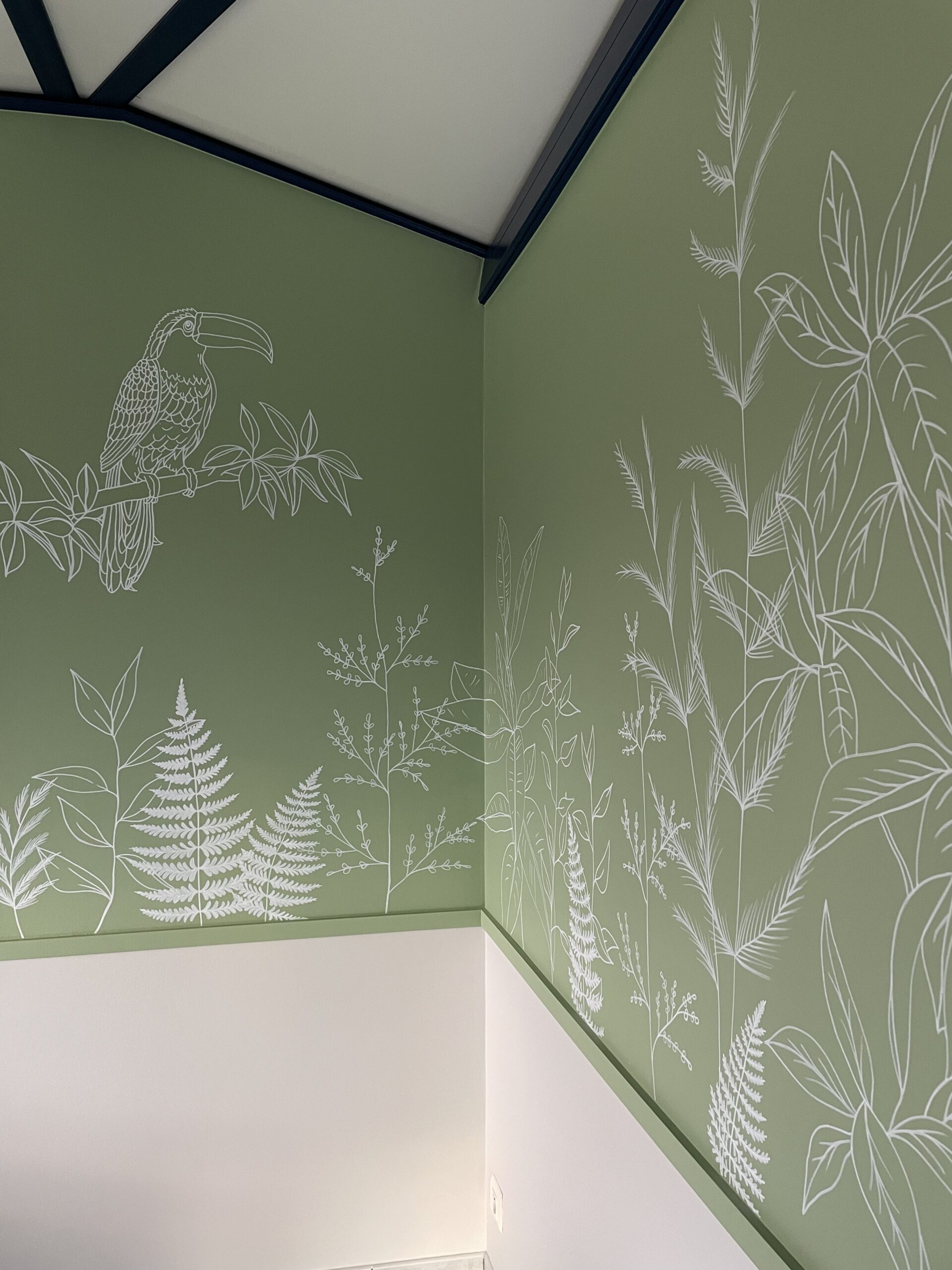 Jungle dans une véranda